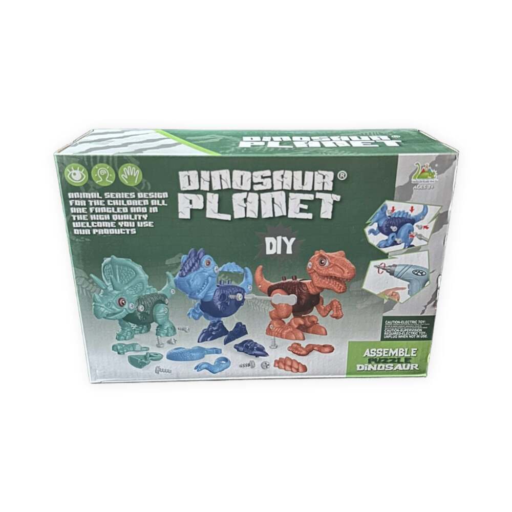 Dinosaur Planet DIY Assemble Puzzle Dinosaur Toy Set Model RS009